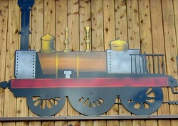 Erste belgische Lokomotive