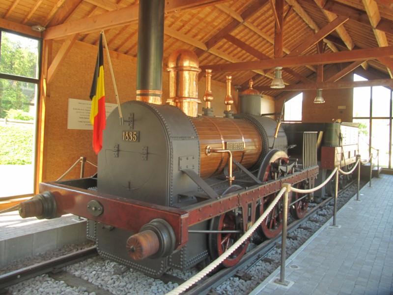 Lokomotive Le Belge in Vresse 1